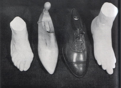 Foot Shoes on Rudovsky Shoe Feet 1947 Jpg
