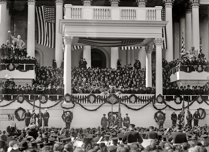 The New President: 1921