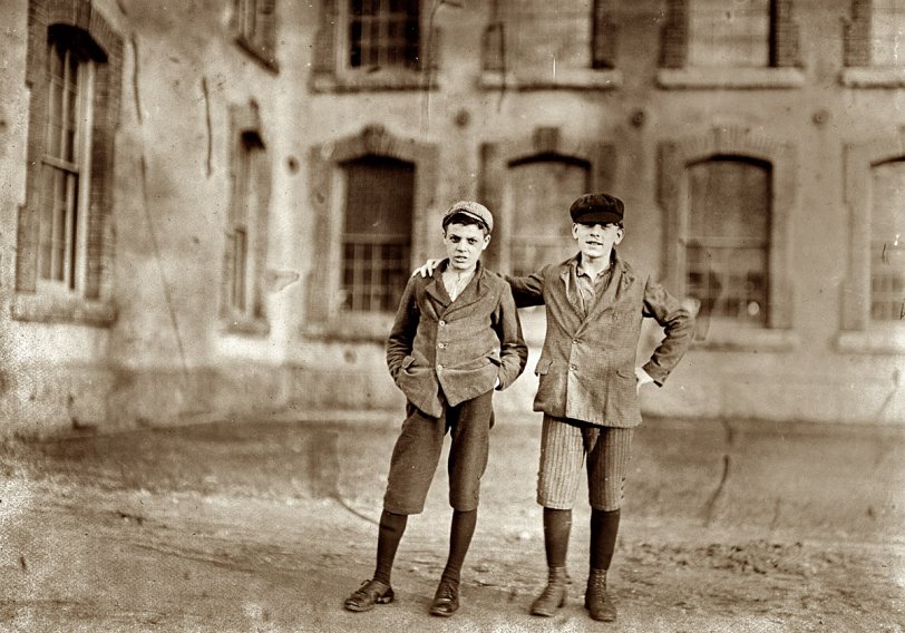 Two Boys Working: 1909
