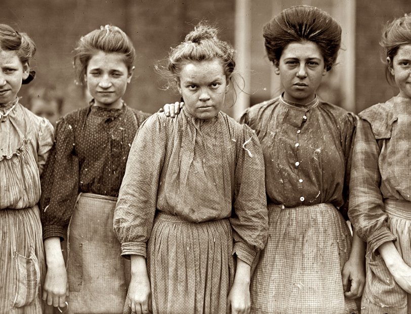 Bibb Mill Girls: 1909
