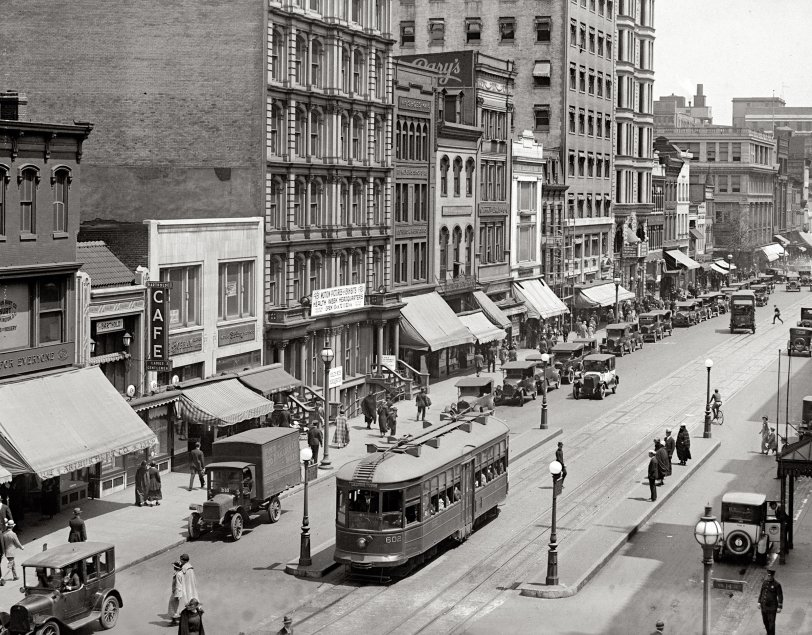 city street view. Tales of the City: 1924