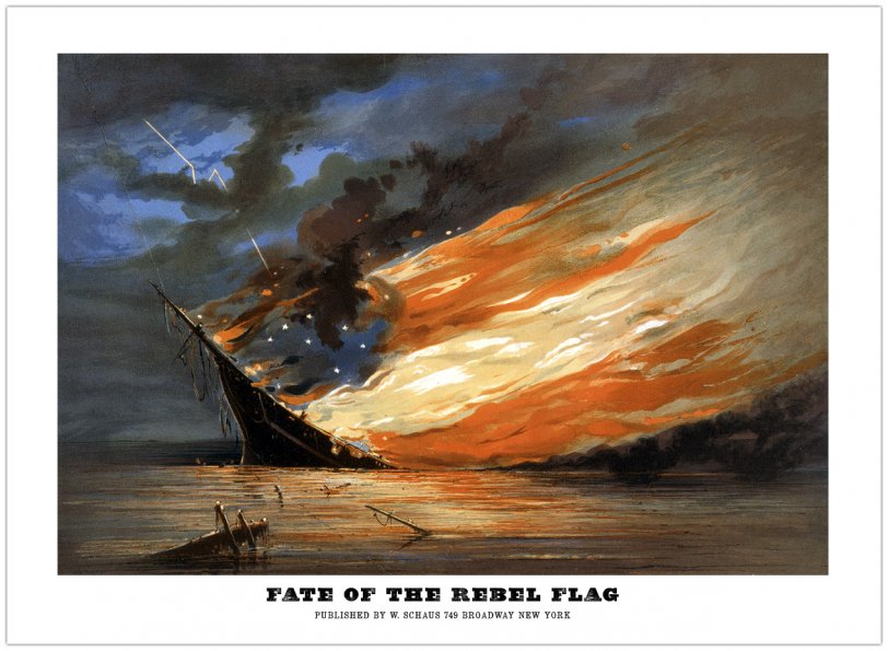 rebel flag wallpaper. Fate of the Rebel Flag: 1861