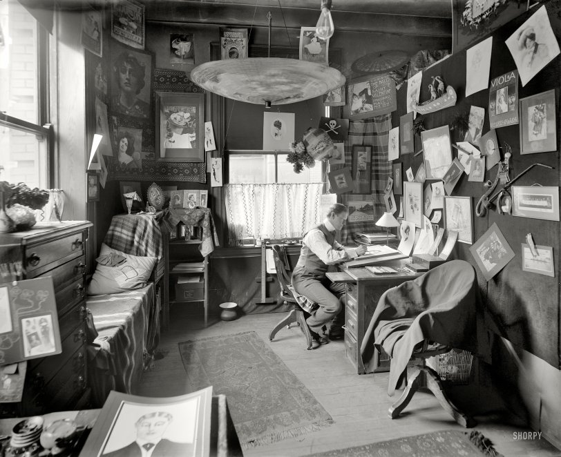 The Artist in His Studio: 1902