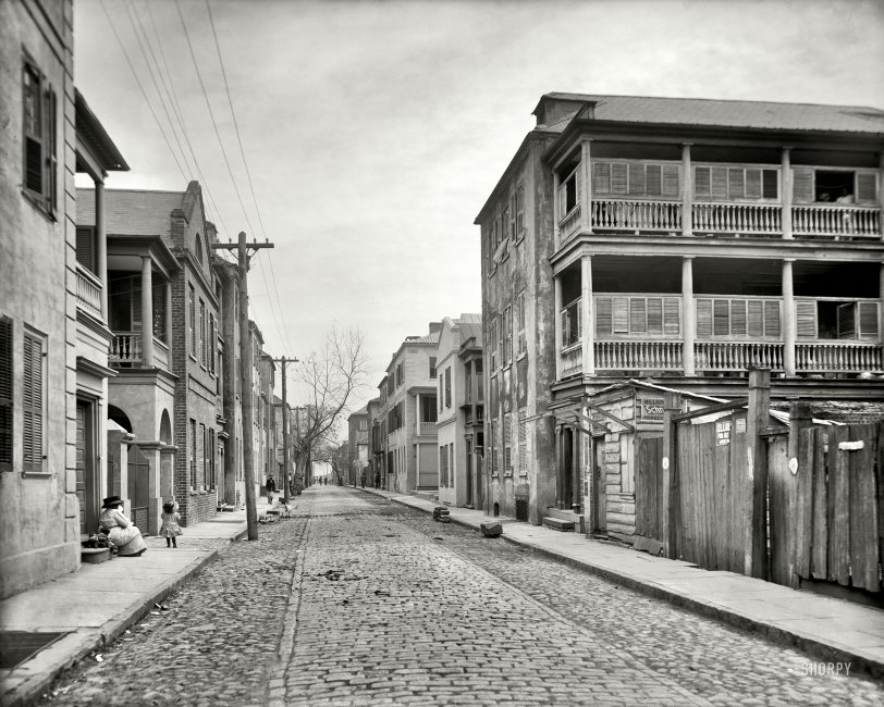 Tradd Street: 1910 | Shorpy Old Photos | Vintage Photography