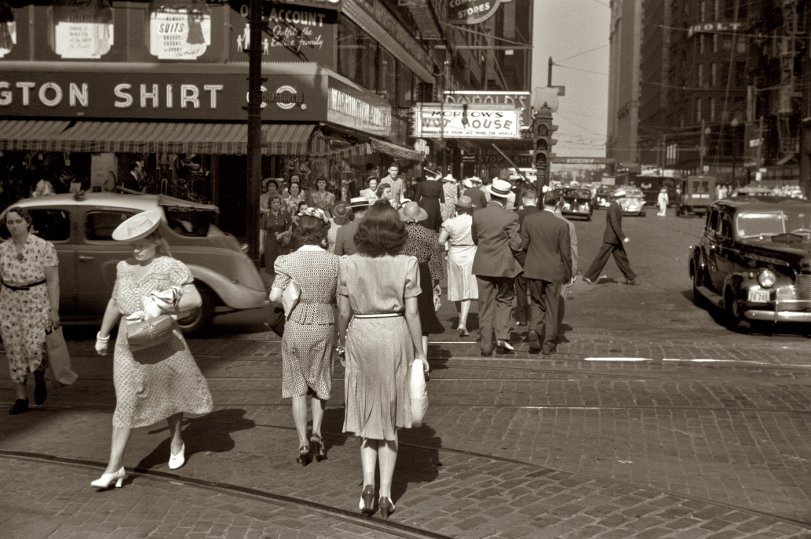 Crossing Dearborn: 1941