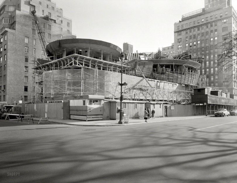 Guggenheim Going Up: 1957