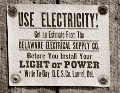 Use Electricity!