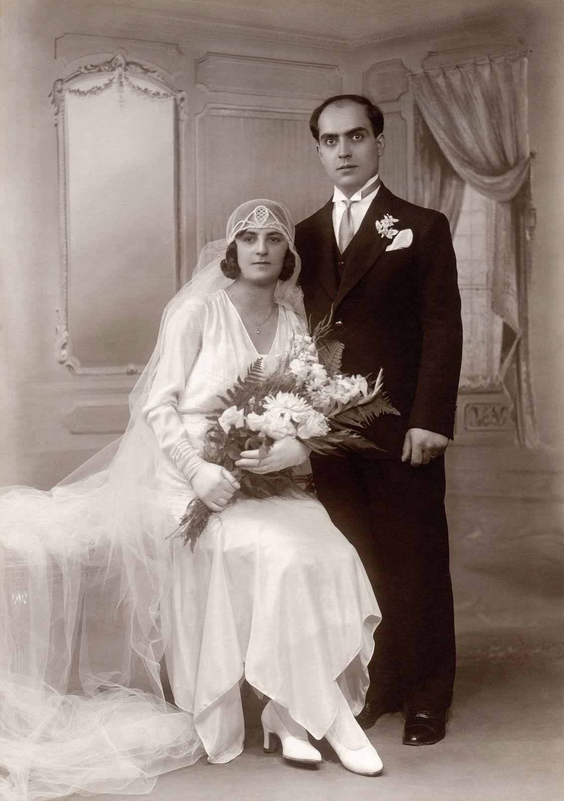 My grand-parents wedding, Paris, France, 1931. View full size.