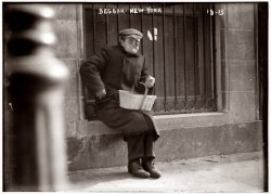 Faceless Beggar: 1918