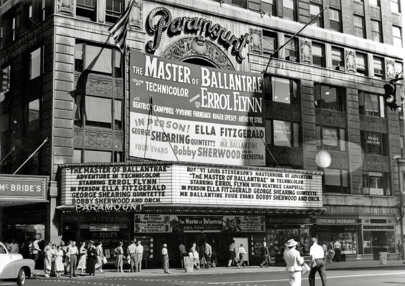 Paramount Theatre New York City Taken August 9, 1953 by Peter Jingeleski. View full size.
