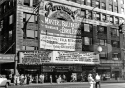 Paramount Theatre New York City Taken August 9, 1953 by Peter Jingeleski. View full size.
(ShorpyBlog, Member Gallery)