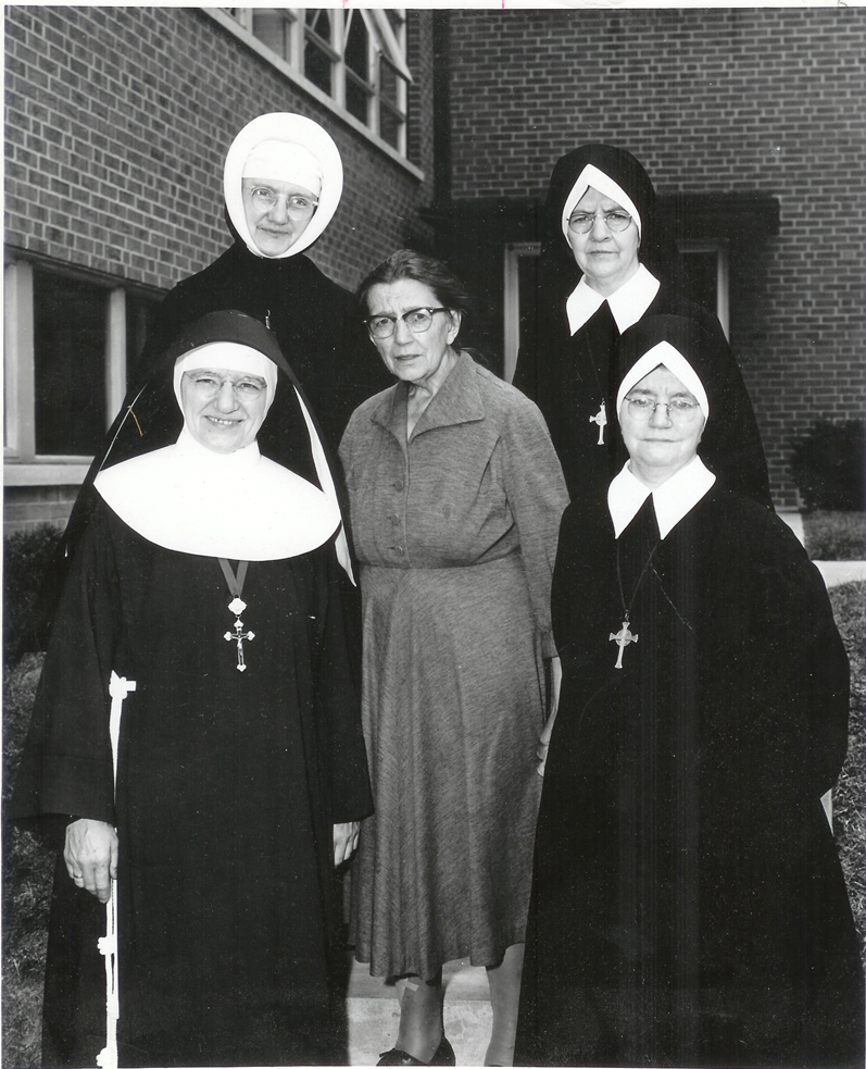 My great-aunts, the Klingeles. Four out of five sisters became nuns.