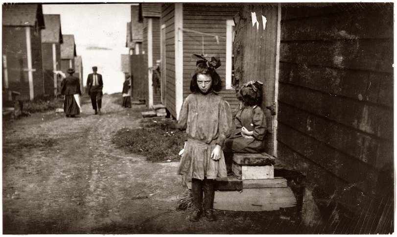 Photo of: Spoiled Nan: 1911 -- Eastport, Maine. August 1911. 