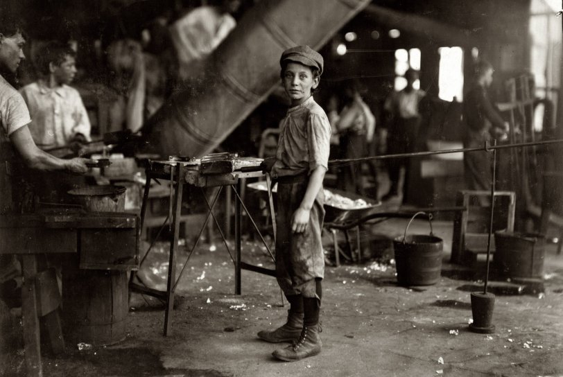 Carrying-In Boy: 1911