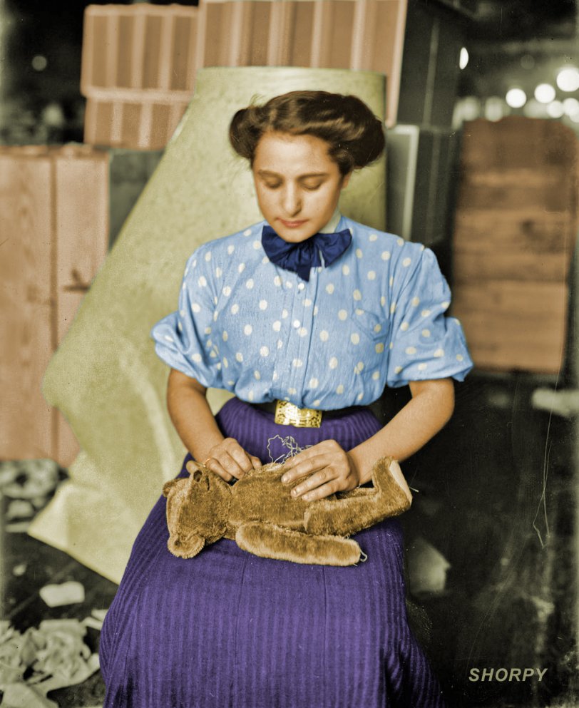 This is a colorized version of Bear with Me: 1908. View full size.
