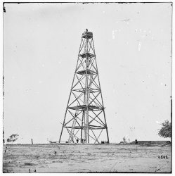 Civil War Signal Tower: 1864