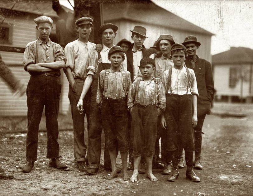 Avondale Mill Boys: 1910