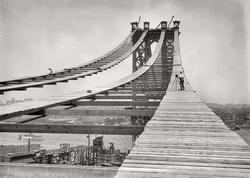 Bridge in Progress: 1908