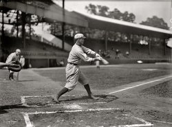 Washington, D.C., in 1913. "Baseball, professional. St. Louis players." Harris & Ewing Collection glass negative, Library of Congress. View full size.