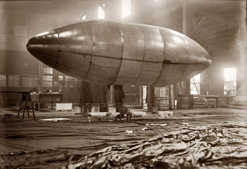Anthony's Wireless Airship: 1912