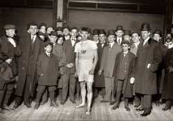 February 12, 1909. "James Crowley, 2nd in Brooklyn Marathon." View full size. 5x7 glass negative, George Grantham Bain Collection, Library of Congress.