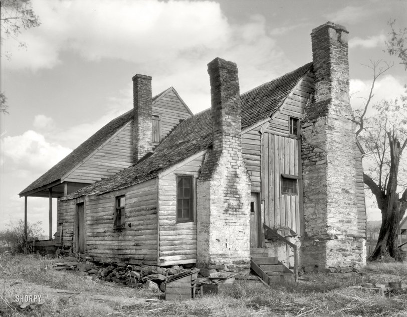 Albemarle County, Virginia, 1935. "Stony Point Tavern. Nathaniel Burnley, proprietor, 1820-1829." Photo by Frances Benjamin Johnston. View full size.
