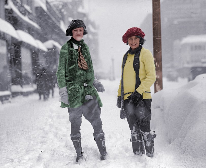 This is a colorized version of Wintry Mix: 1922. View full size.
