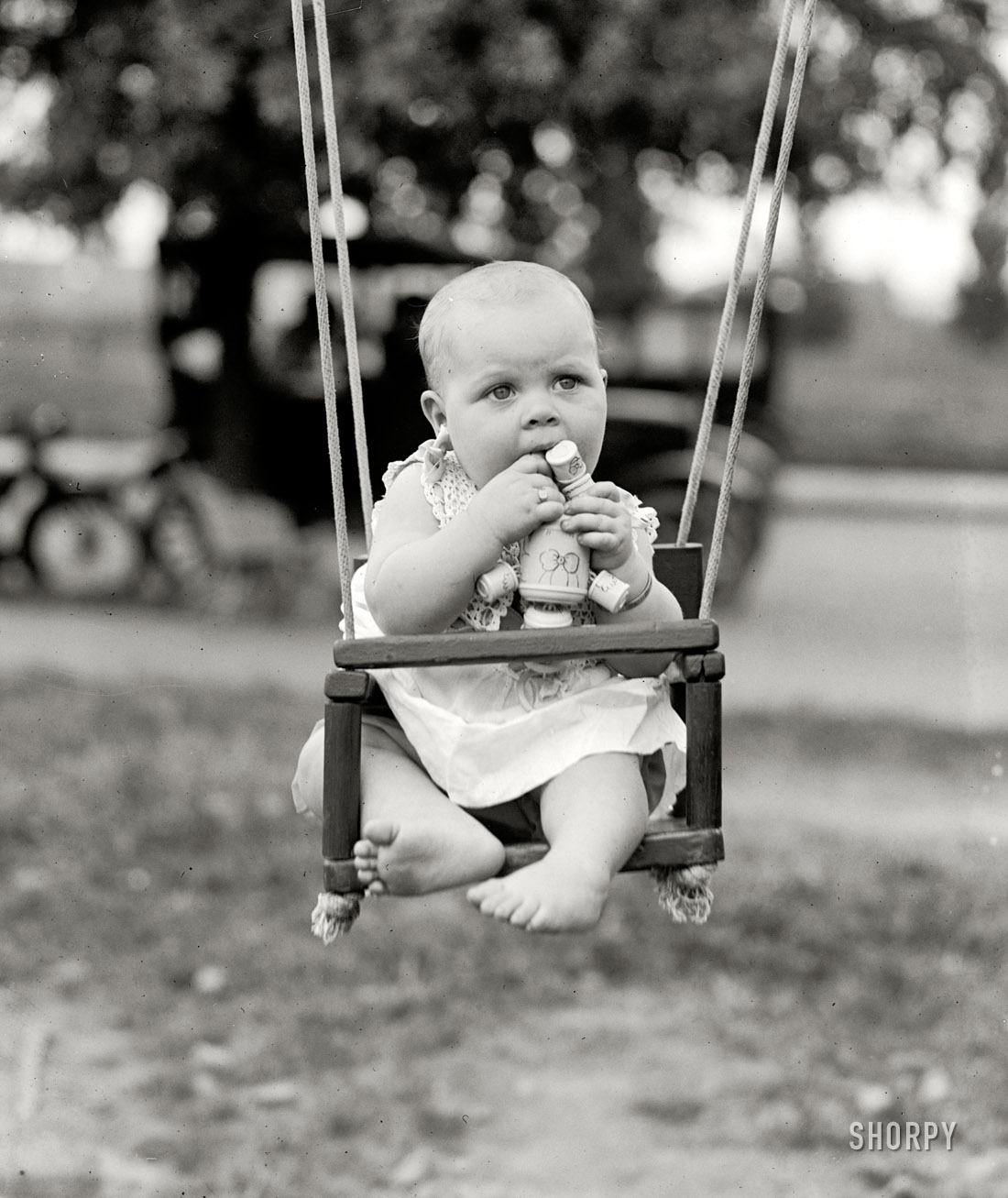 August 29, 1922. Washington, D.C. "Catherine May Byram, Plaza baby show." National Photo Company Collection glass negative. View full size.
