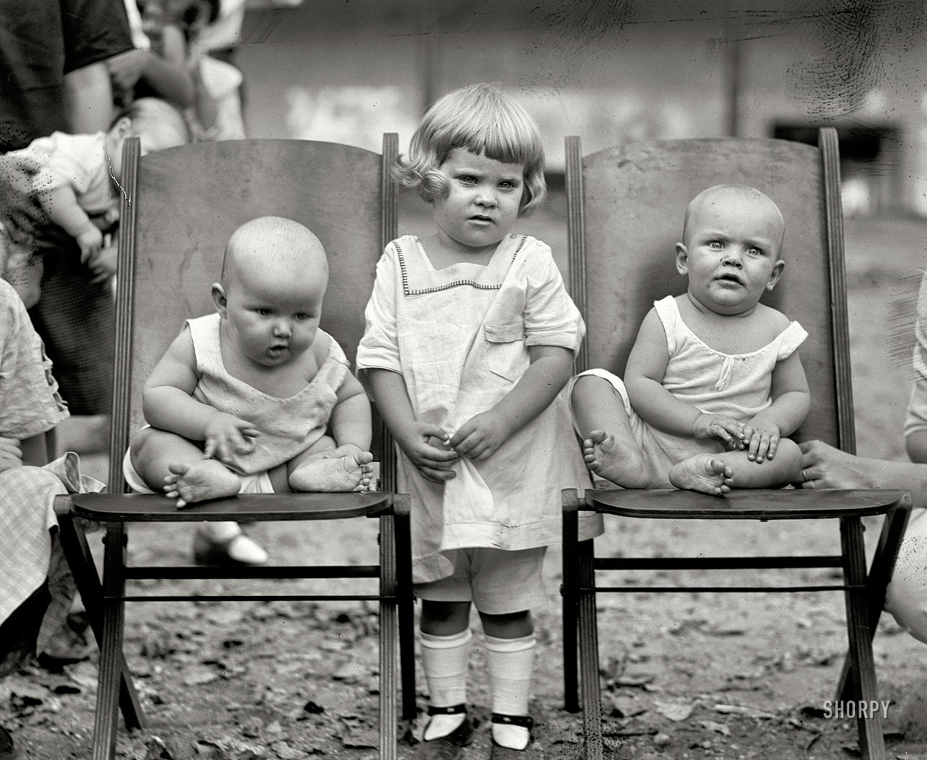 September 7, 1922. Washington, D.C. "Playground baby show."  National Photo Company Collection glass negative. View full size.