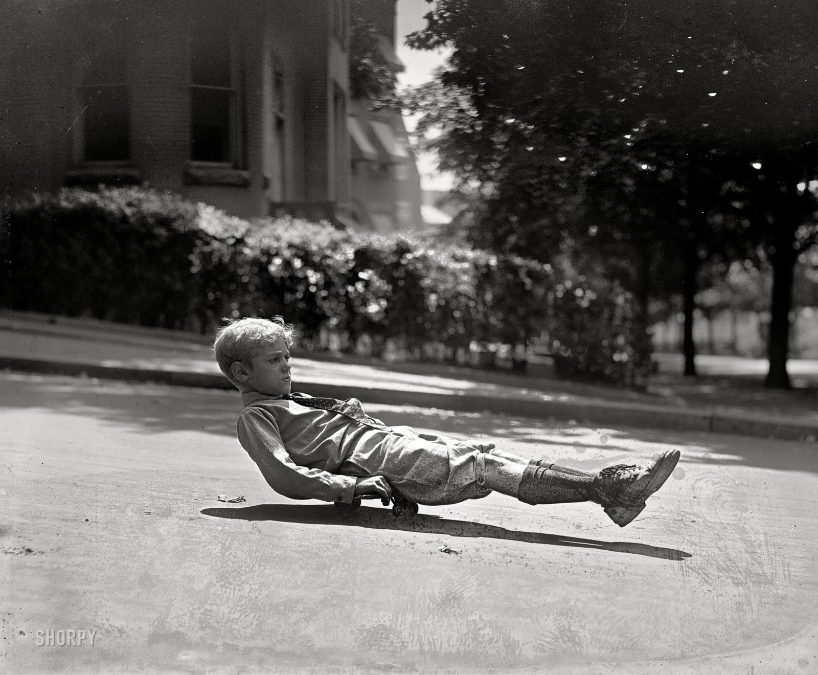 September 15, 1922. Clarence Sherrill, son of the Washington, D.C., superintendent of public buildings. National Photo Co. View full size.