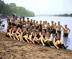 Colorized version of  Boys and Girls: 1923. View full size.
(Colorized Photos)