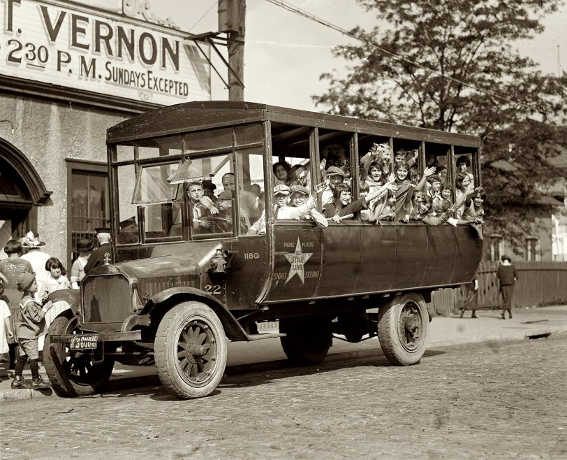 Photo of: Orphan Excursion: 1923 -- Washington, August 1923. 