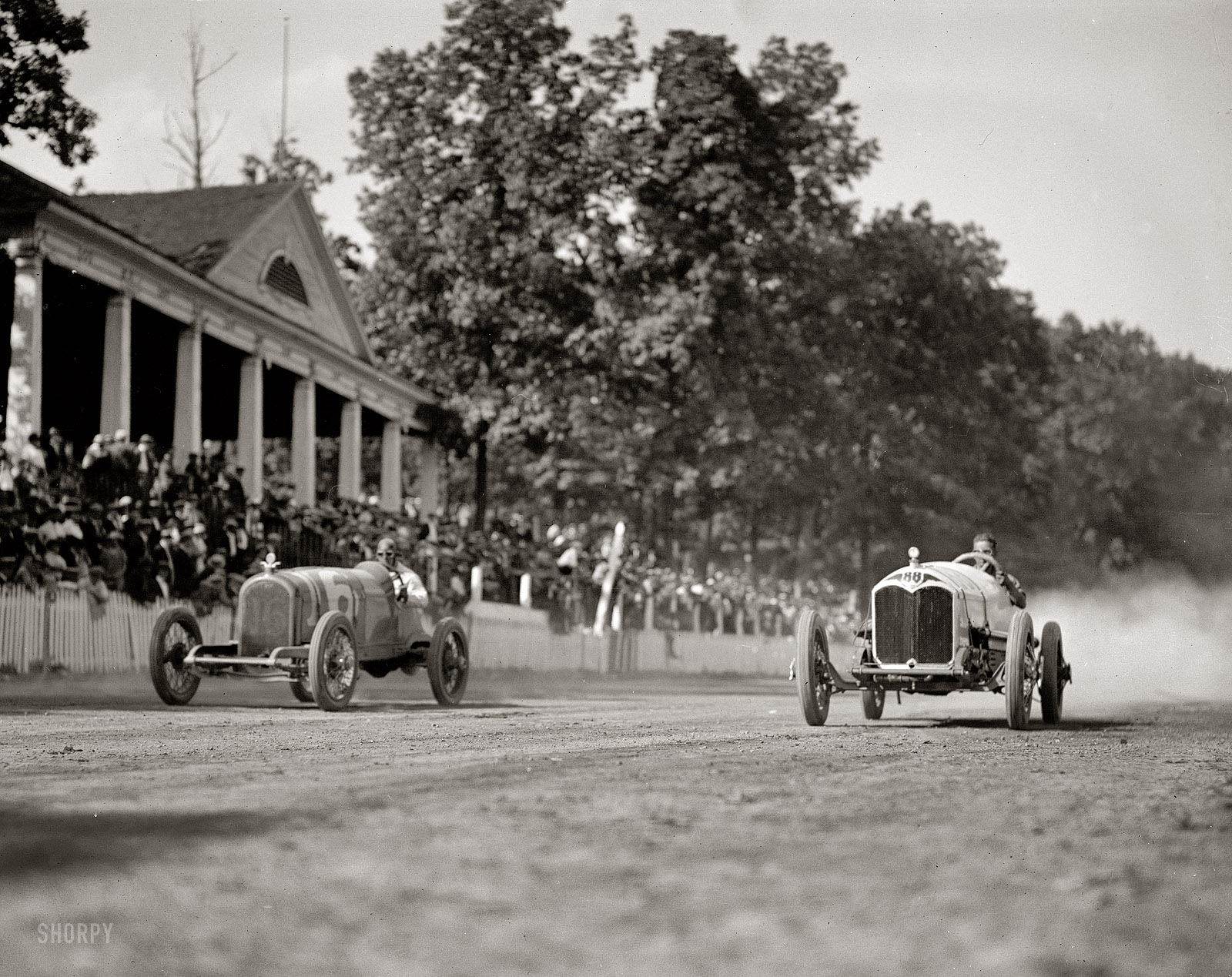 August 25, 1923. Montgomery County, Maryland. "Auto races, Rockville Fair." National Photo Company Collection glass negative. View full size.
