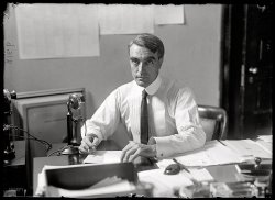 1917. Washington, D.C. "Edgar Rickard, executive assistant, U.S. Food Administration." Harris & Ewing Collection glass negative. View full size.