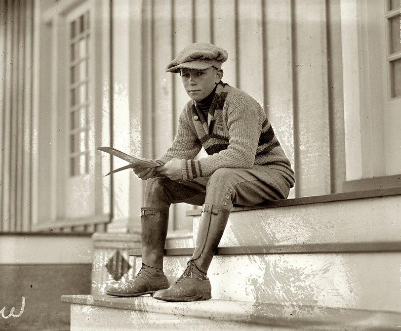 Photo of: The Thorndyke Boy: 1923 -- 1923. Washington, D.C. 