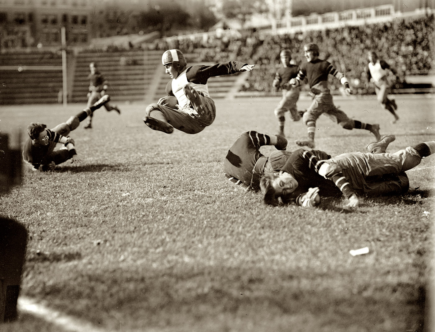 Washington, D.C. November 3, 1923. High school football: "Eastern v. Central." View full size. National Photo Company Collection glass negative.