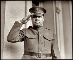 Yankees slugger Babe Ruth on May 28, 1924, at the War Department in Washington shortly after signing up for a three-year stint in the New York National Guard. View full size. National Photo Company Collection.