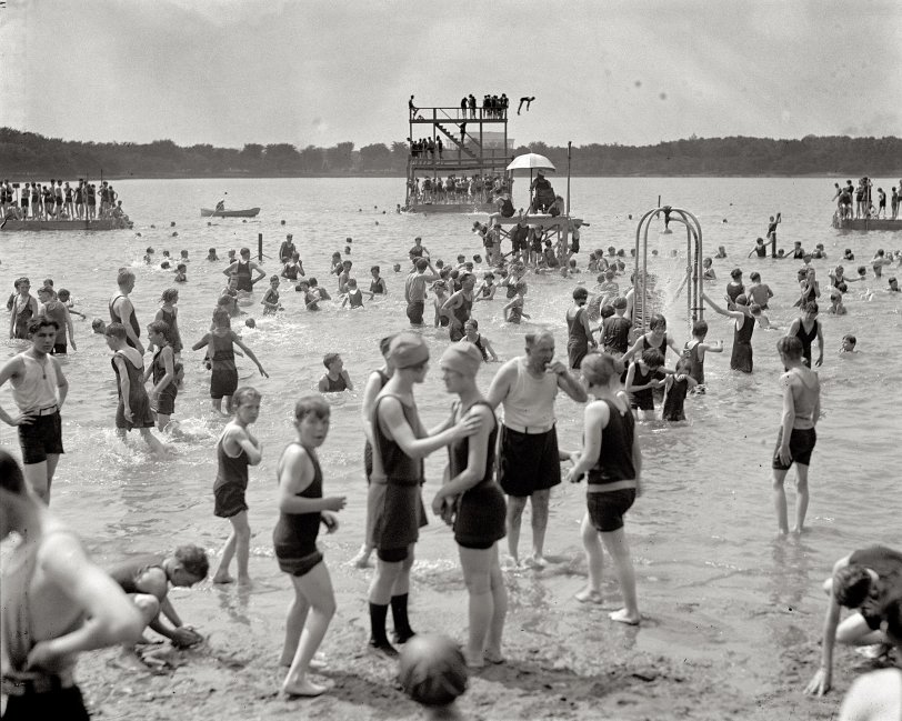 Photo of: A Day at the Beach: 1924 -- 