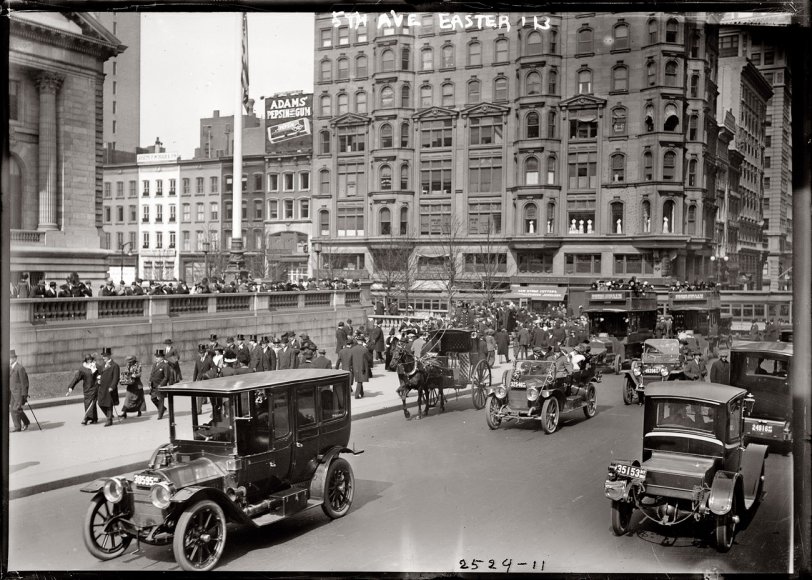 Fifth Avenue Easter: 1913