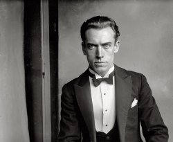 "Harlan Randall, 1925." At various times Harlan was a baritone with the Washington Opera and head of the music department at the University of Maryland. View full size. National Photo Company Collection glass negative.