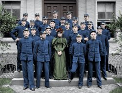 Colorized version of this Shorpy old photo. View full size.
