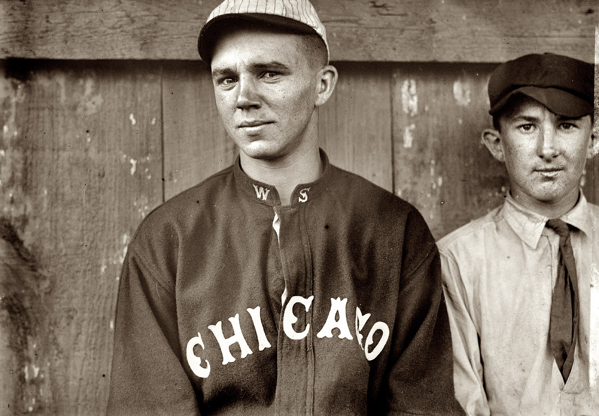 White Sox catcher Ray Schalk circa 1914. View full size. National Photo Co.