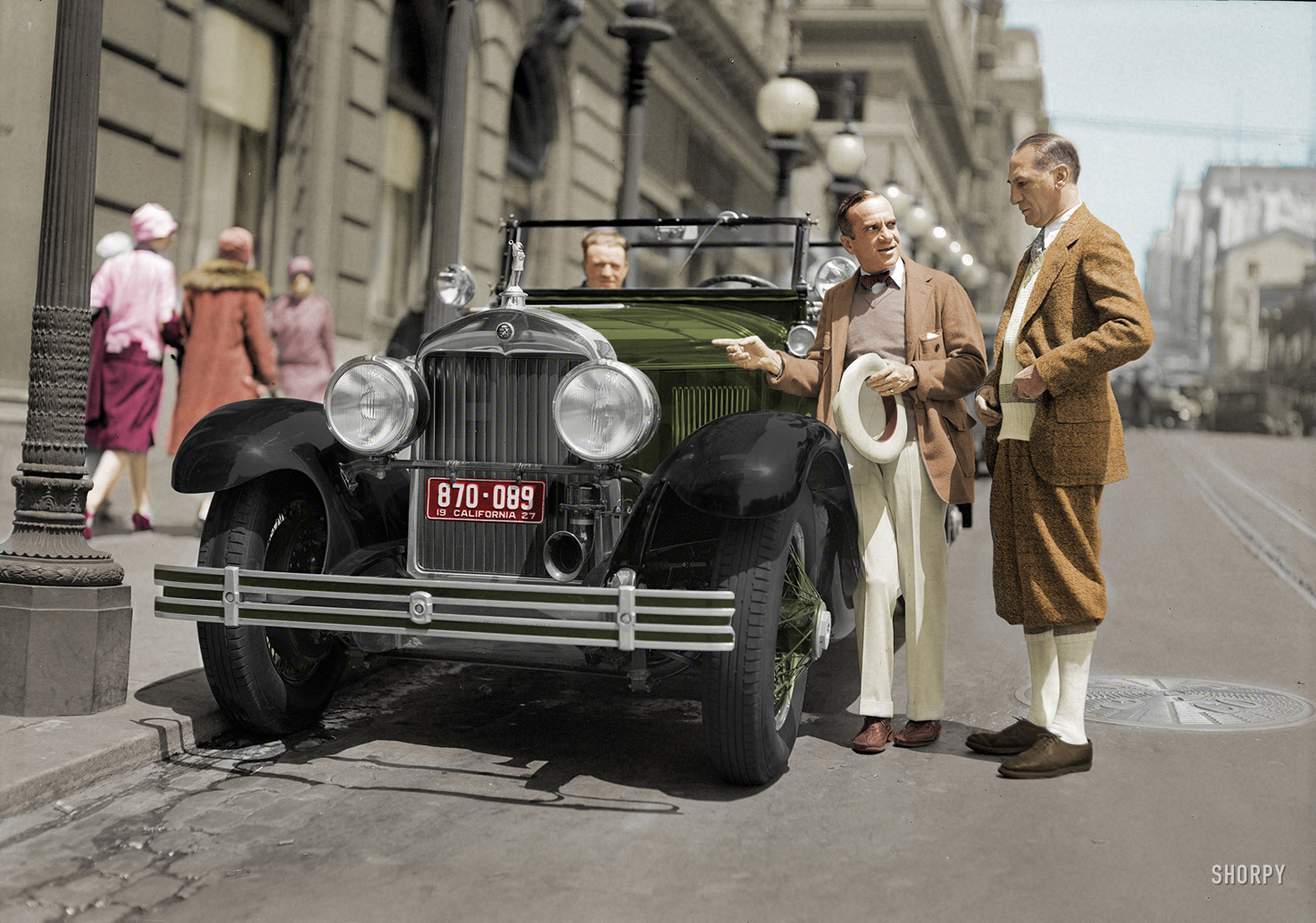 Colorized from this Shorpy original View full size.