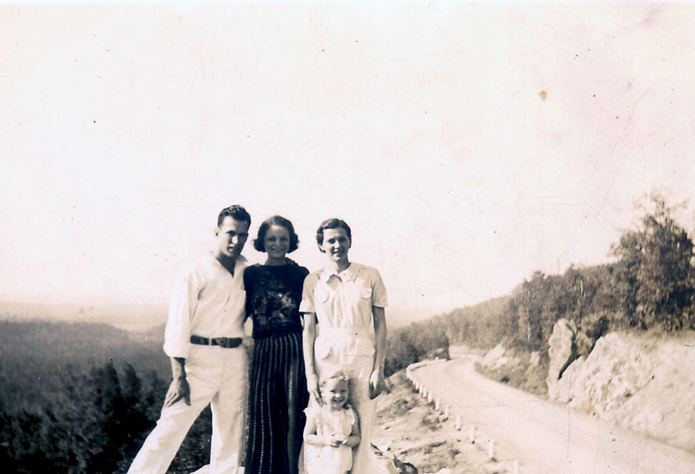 My young Grandparents on the left with a friend and her child. Another one from the mid- to late- 1930's in Alabama. View full size.