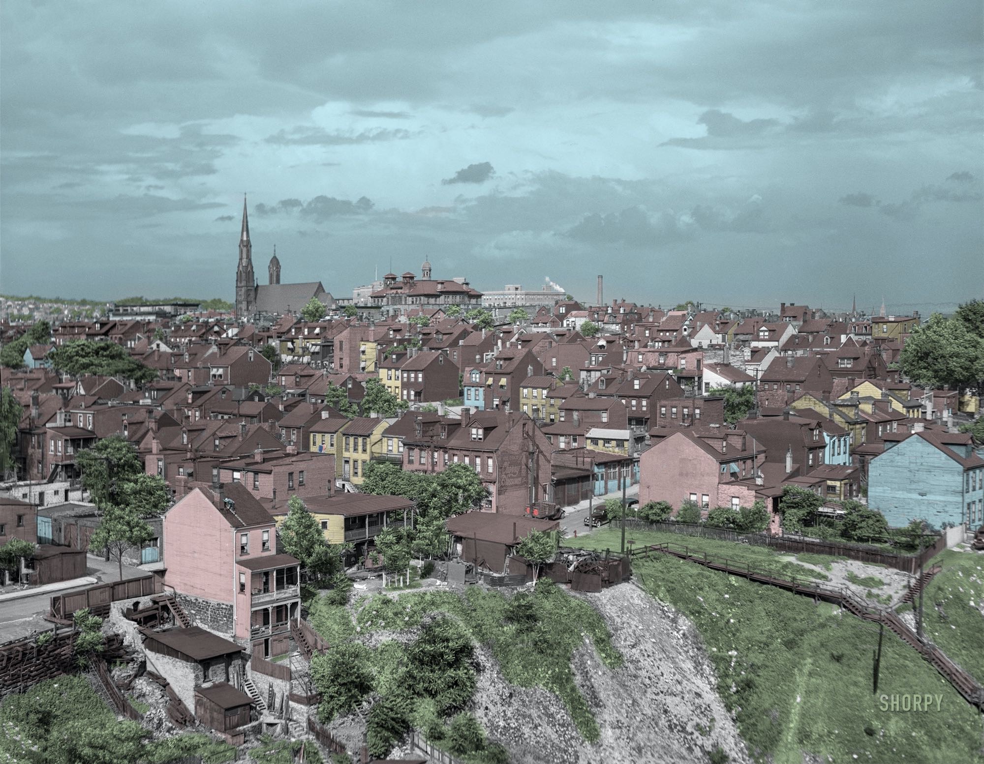 Colorized version of this Shorpy old photo. View full size.
