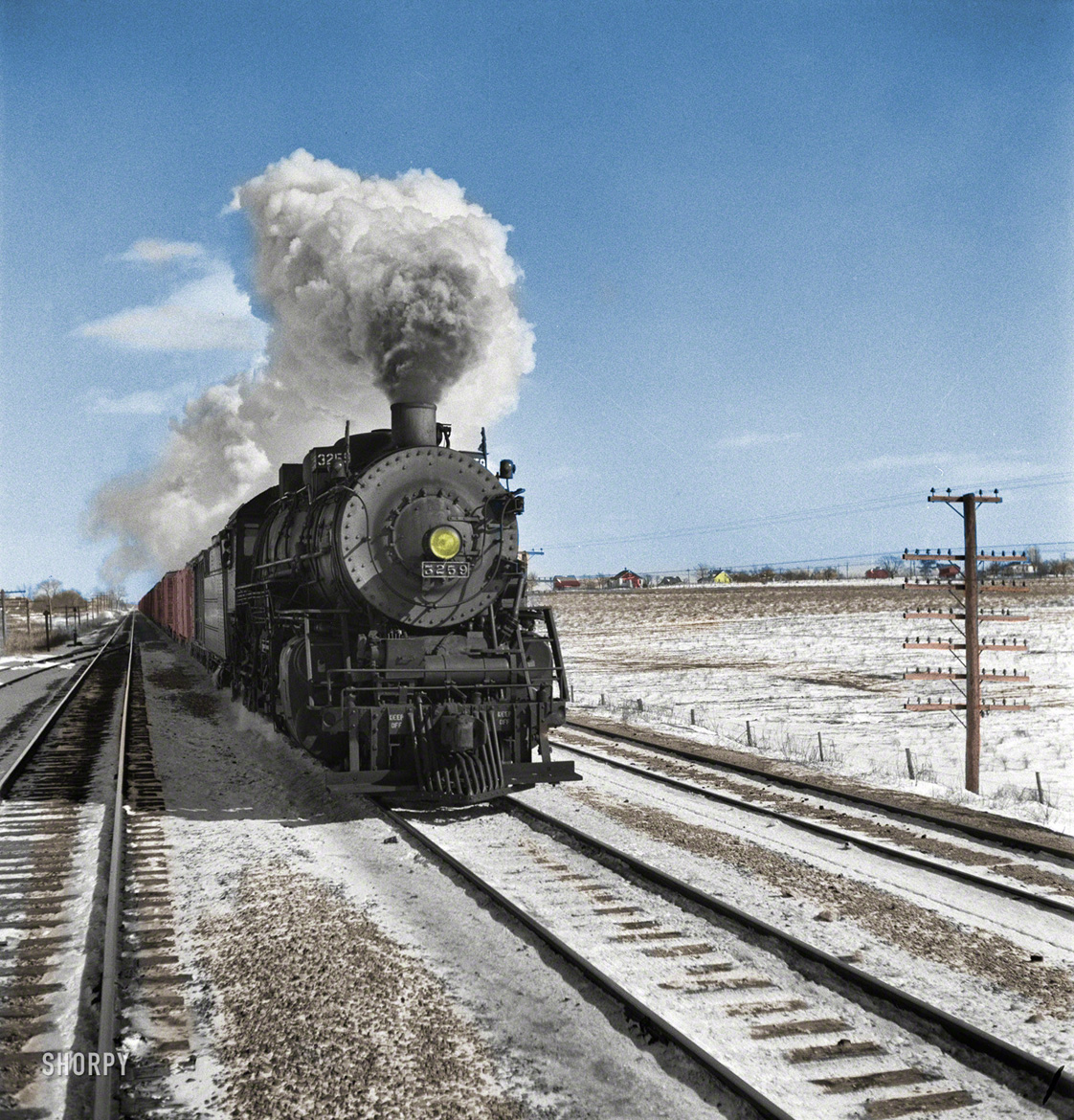 Colorized from this Shorpy original. Looks cold out there. View full size.