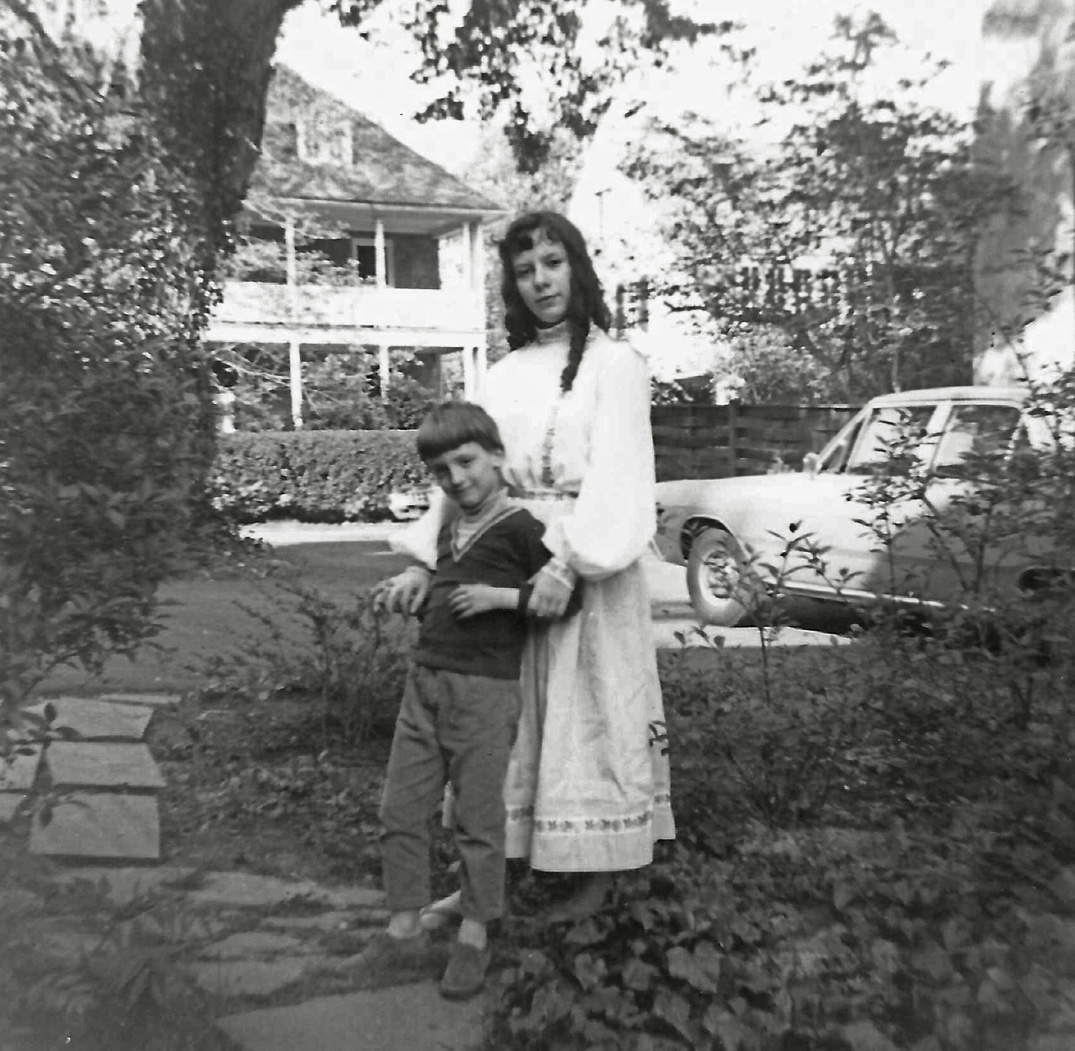 My mother took this picture of eighth-grade me and my first-grade brother at our front driveway in Haverford, Pennsylvania. To her it was a picture of her son and daughter. To me it is a picture of our 1967 Dodge Dart. Like when he bought the Studebaker, my father went through the options book with the dealer and had them make exactly what he wanted. Then we waited six weeks for the bespoke car to be built. So it was every bit as much of a dog as his first try at this special order stuff. 

Rubber mats again instead of carpets, 6-cylinder engine, no decorative trim. No wheel covers or whitewall tires. He did allow it to have a radio (AM only, no tape player) automatic transmission and air conditioner.  (To be fair my father was practical, not stingy. Pretty served no purpose. AC and heat did). Color was gold. When it came time to get rid of it, fifteen or so years later, he called me up and asked me if I wanted it. Though I usually took the family cast-off cars, in this case I said “no!”
