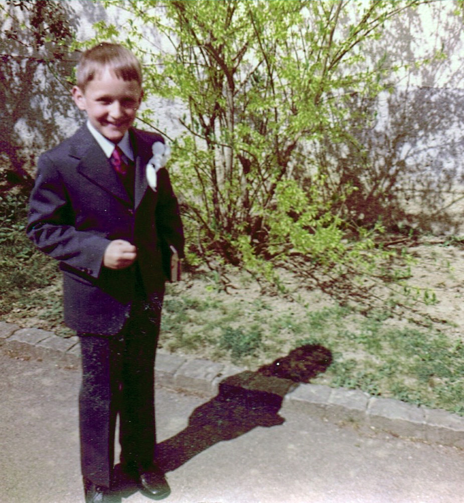 1970, near Zurich. First Communion; I was 9 years old.