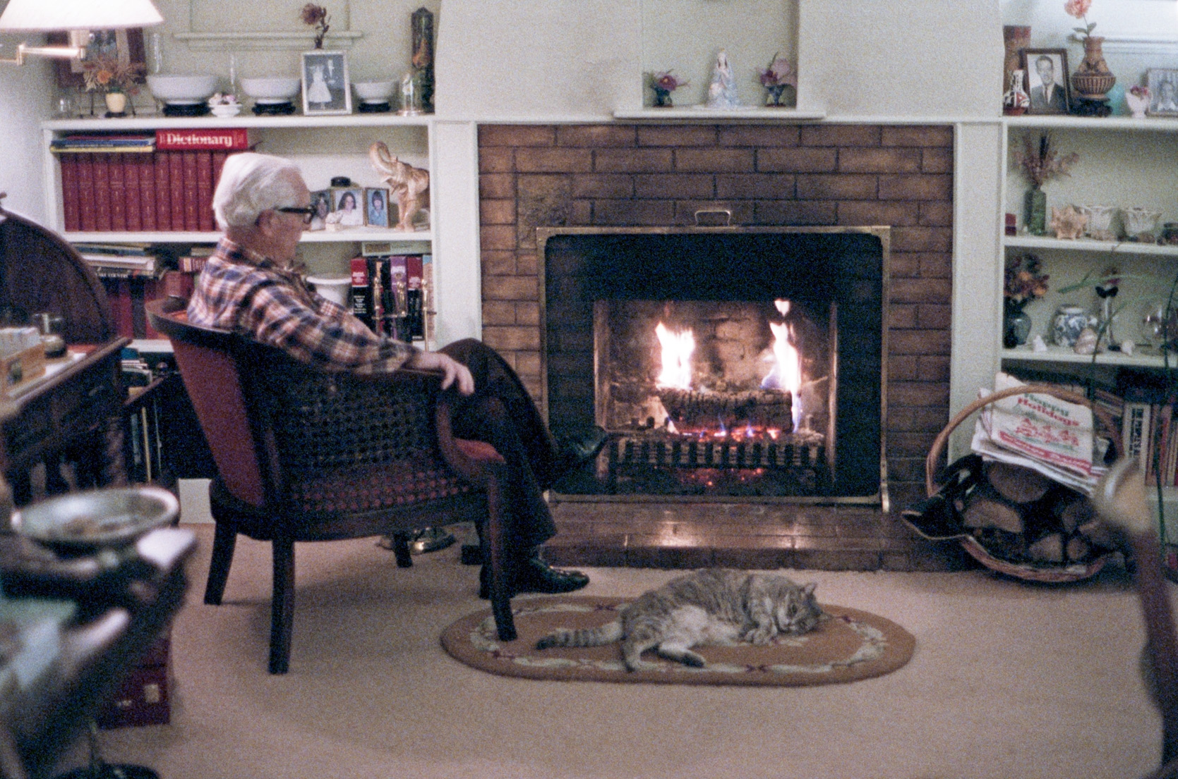 December 24, 1984. My father's last Christmas Eve, twenty-five years ago this week. View full size.