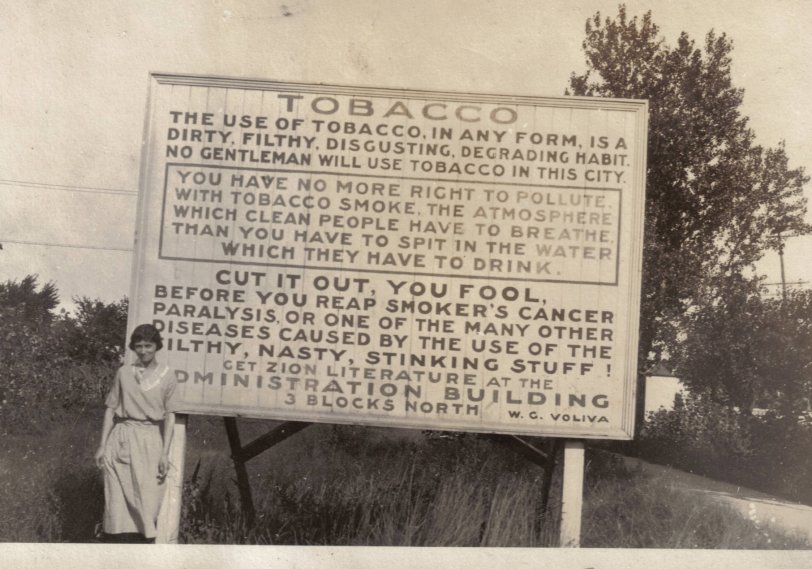 Taken in Zion, Illinois, circa 1915. 

